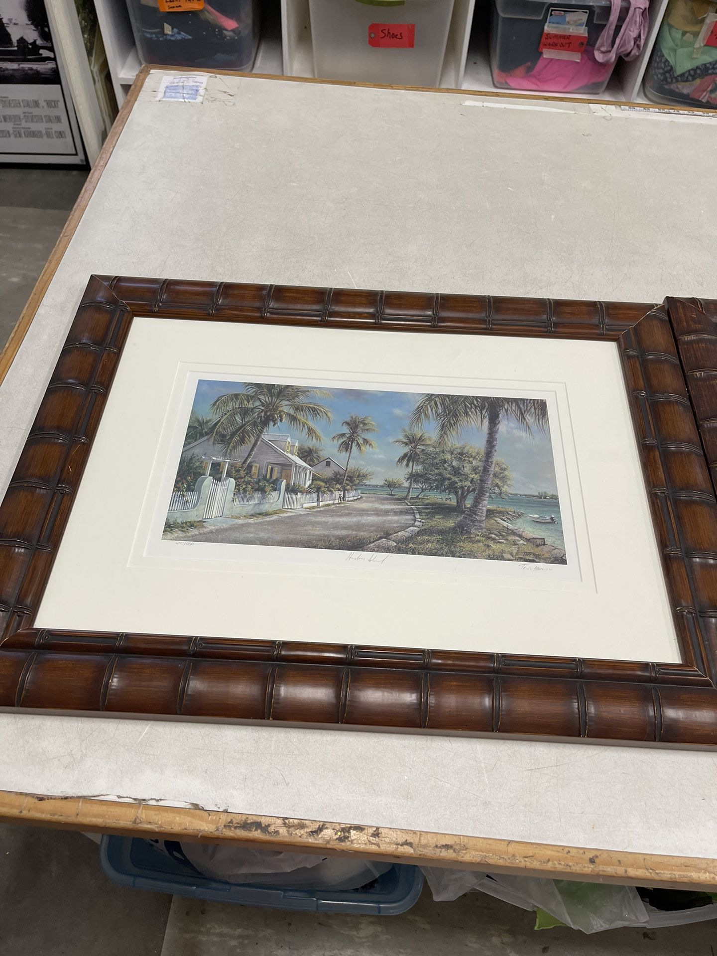 Tripp Harrison Hand Signed Palm Island Pictures