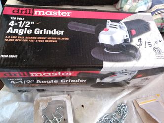 4 1/2 inch angle grinder