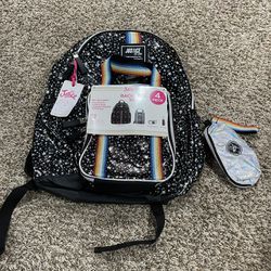 Girls Justice 4pc backpack set