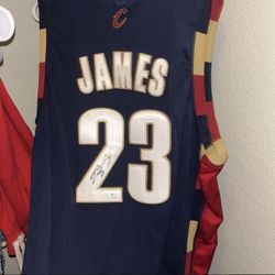 Signed LeBron Cavaliers Jersey