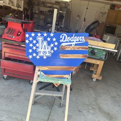 Dodgers Diamond Flag