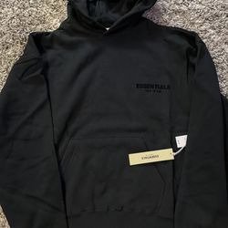 Black Essential Hoodie