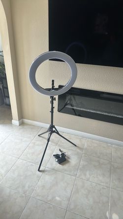 LED Ring Light with Tripod Stand