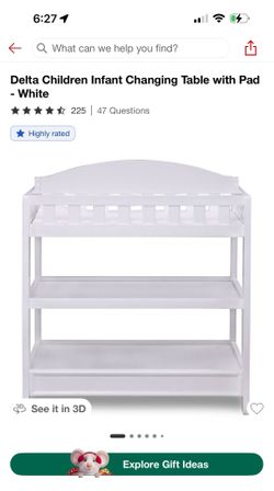 Diaper Changing Table