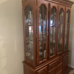 Antique china hutch