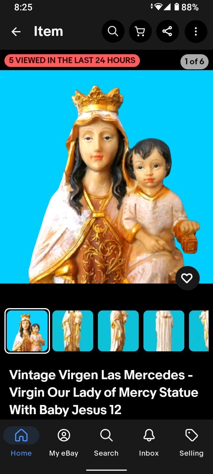 Virgen Las Mercedes, Our Lady Of Mercy Virgin