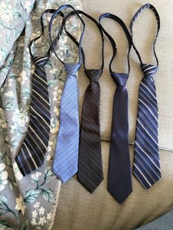 Boy designer ties