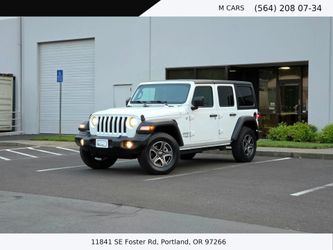 2019 Jeep Wrangler Unlimited Sport S. 2.0l. Turbo eTorque. 4×4. 76800 miles. CLEAN TITLE.