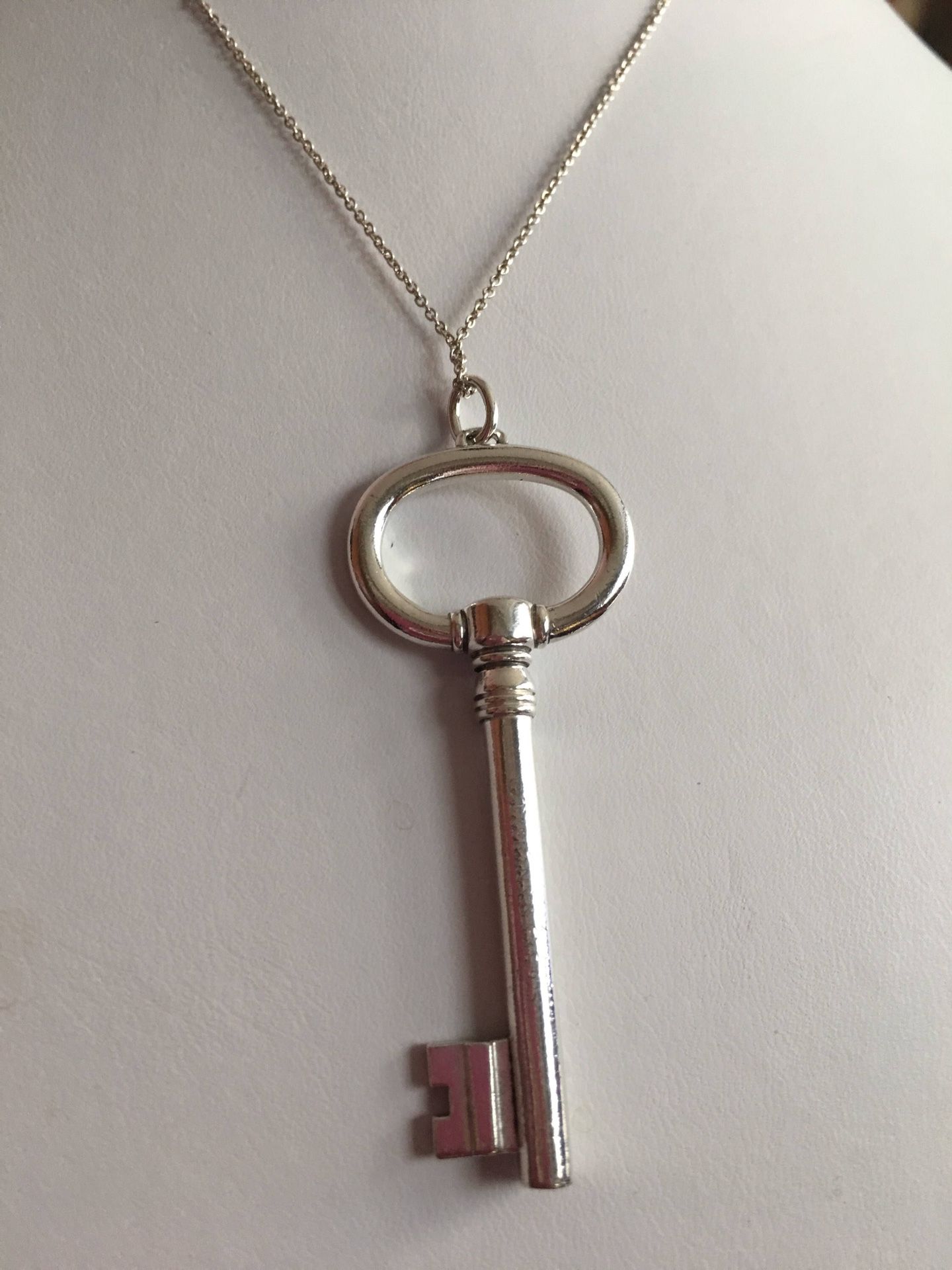 Tiffany and co key .925 silver