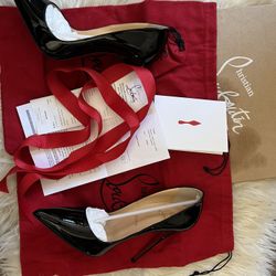 Christian Louboutin So Kate 120 Patent Black