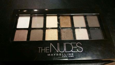 Maybelline THE NUDES. Eyeshadow pallet. $6.99 + tax