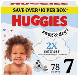 Huggies Snug & Dry size 7 - 78ct