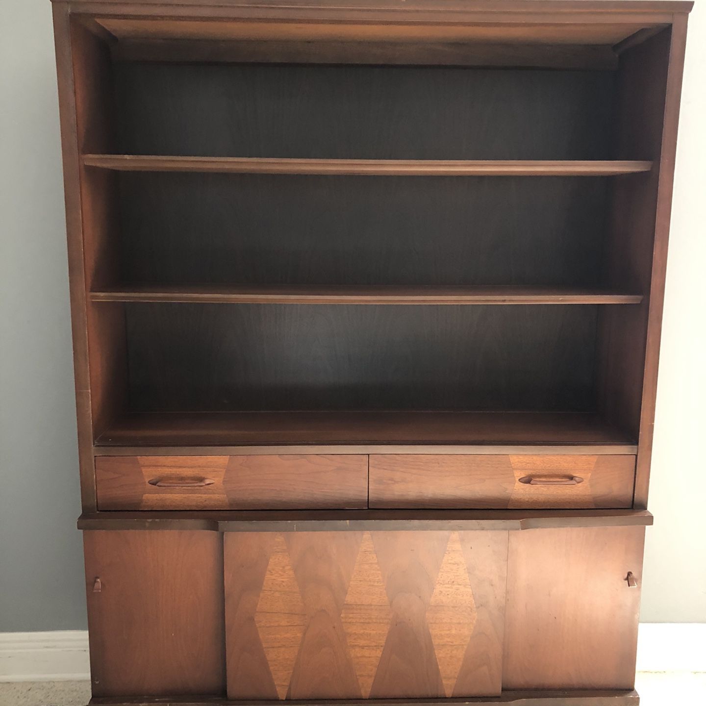 Mid Century Hutch Cabinet