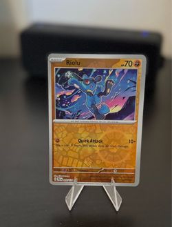 Riolu 050/131 Sv: Prismatic Evolutions Reverse Holo