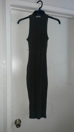 Dark Green Dress