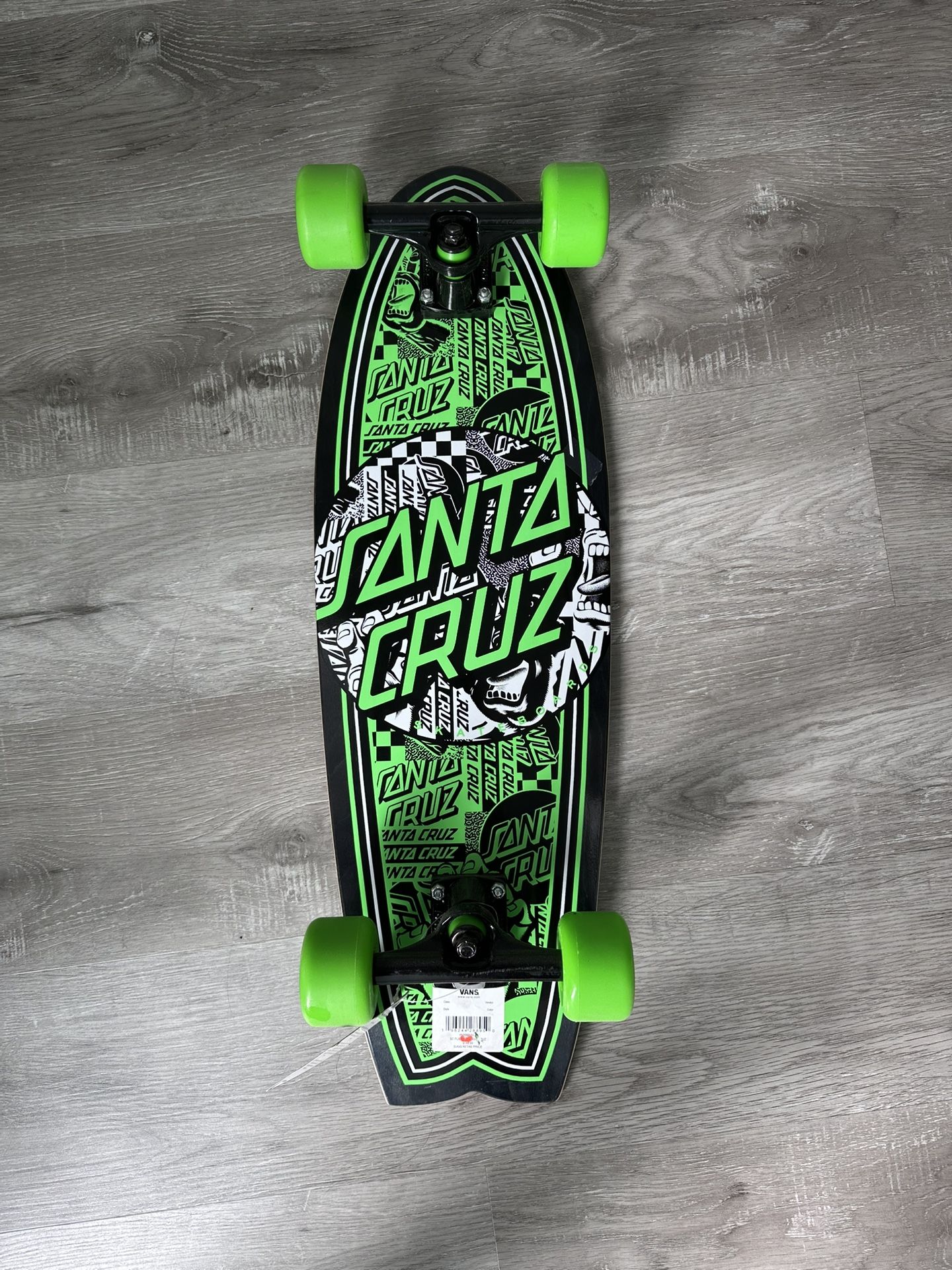NEW Santa Cruz Fishtail Longboard