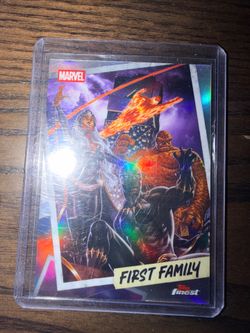 Marvel Topps finest first family