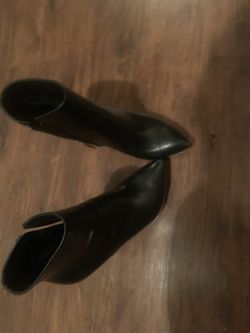 Authentic Louis vuitton leather ankle boots