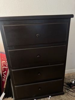 Solid wood dresser