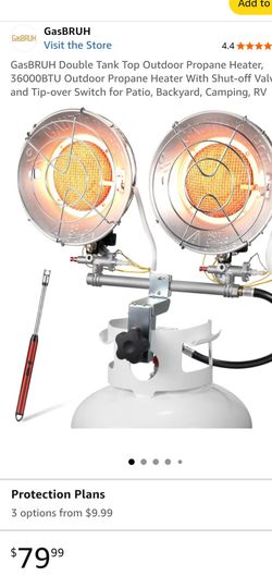 Top of tank heater