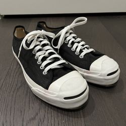 Custom Jack Purcell Converse Tap Shoes - Size 9.5 - One of a Kind with Tele Tone Taps
