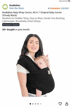 Baby wrap carrier