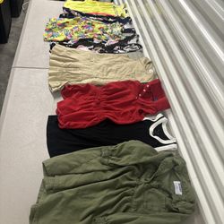 Lot of 8 Girls Clothes size 4/5/6 Dresses ( Nautica, unicorn Polo A New Day H&M