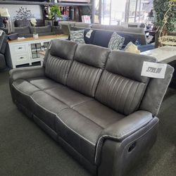 Double reclining sofa