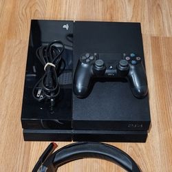 PS4 Console & Headset