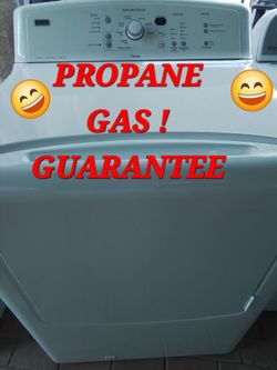 PROPANE GAS LP CONVERTED DRYER REFURBISHED KENMORE WORKS GOOD