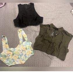 3 top bundle…SHEIN size large