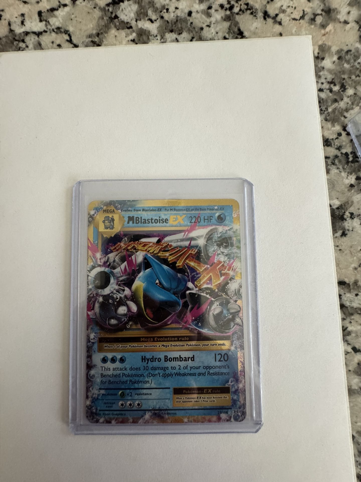 M Blastoise Ex * XY Evolutions