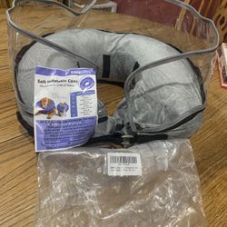 Barkless Soft Inflatable Dog Cone