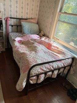 Twin Bed Frame With Headboard