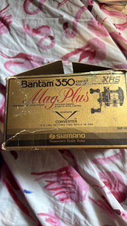 Shimano fishing reel bantam 350 mag plus