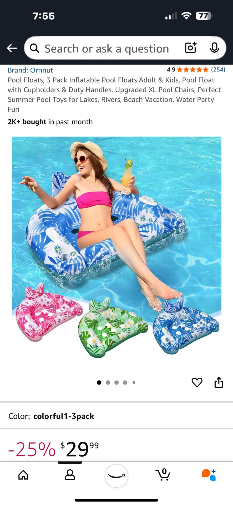 Pool Floats Three Pack