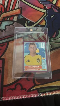 Panini FIFA World Cup 2026- Daniel Svensson Purple Parrallel Sticker