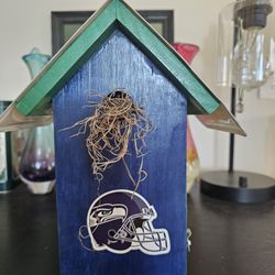 Seattle Seahawks Bird House 