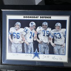 Cowboy’s signed doomsday defense picture