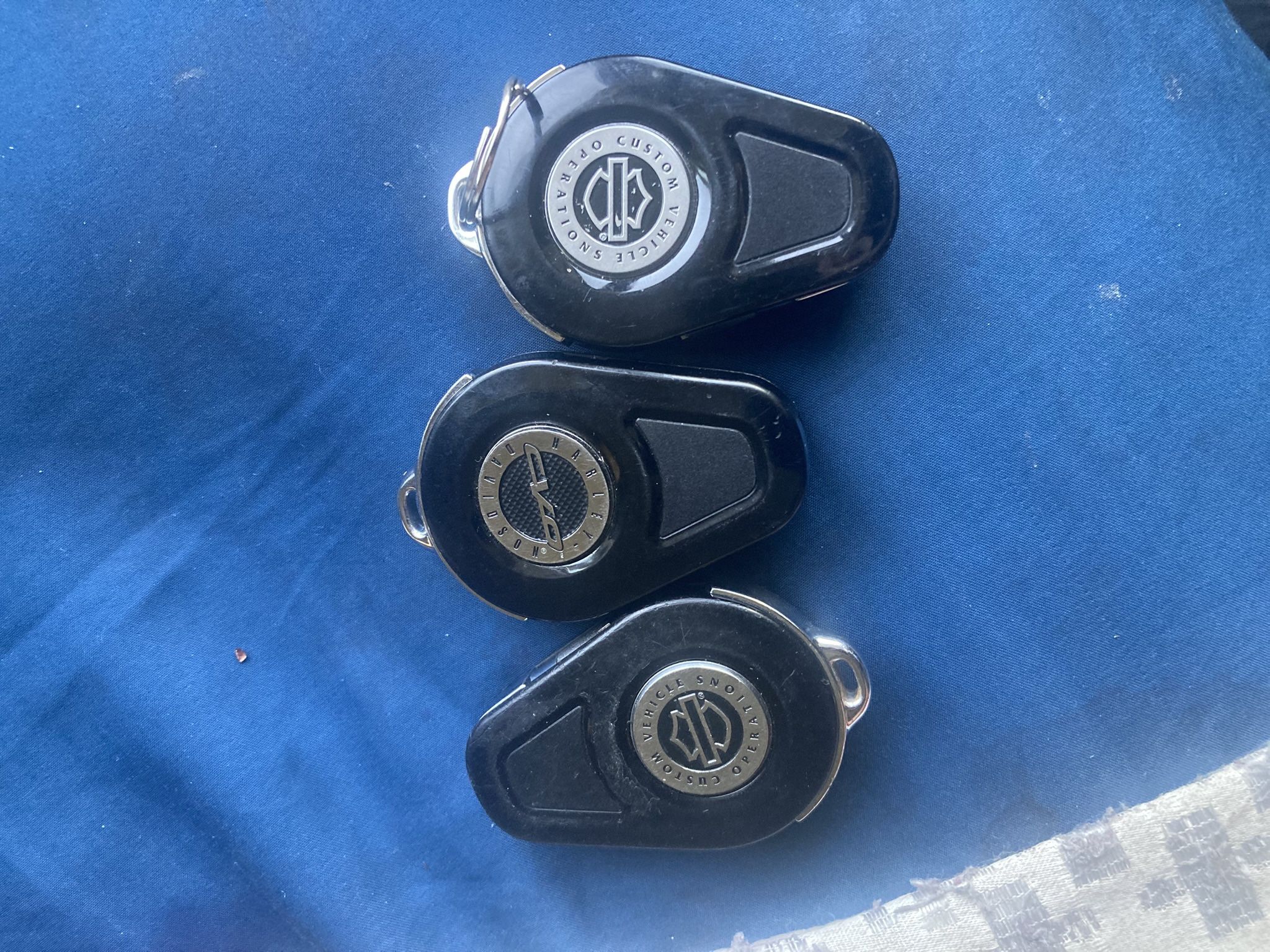 2017 Harley Davidson Cvo Key Fob