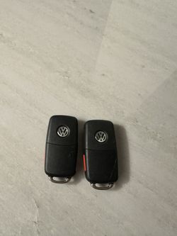 New VW Blank Key Fobs