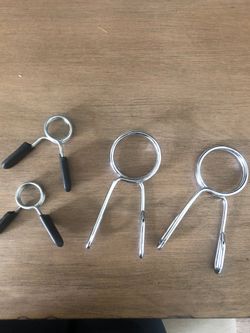 1in and 2in barbell collars