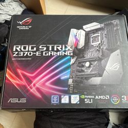 ROG Strix Z370-E Gaming Motherboard 