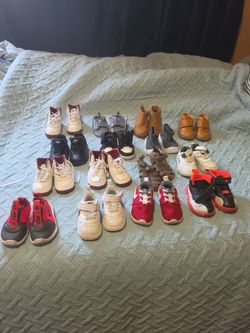 Shoes 15 pairs from 3c to 6c