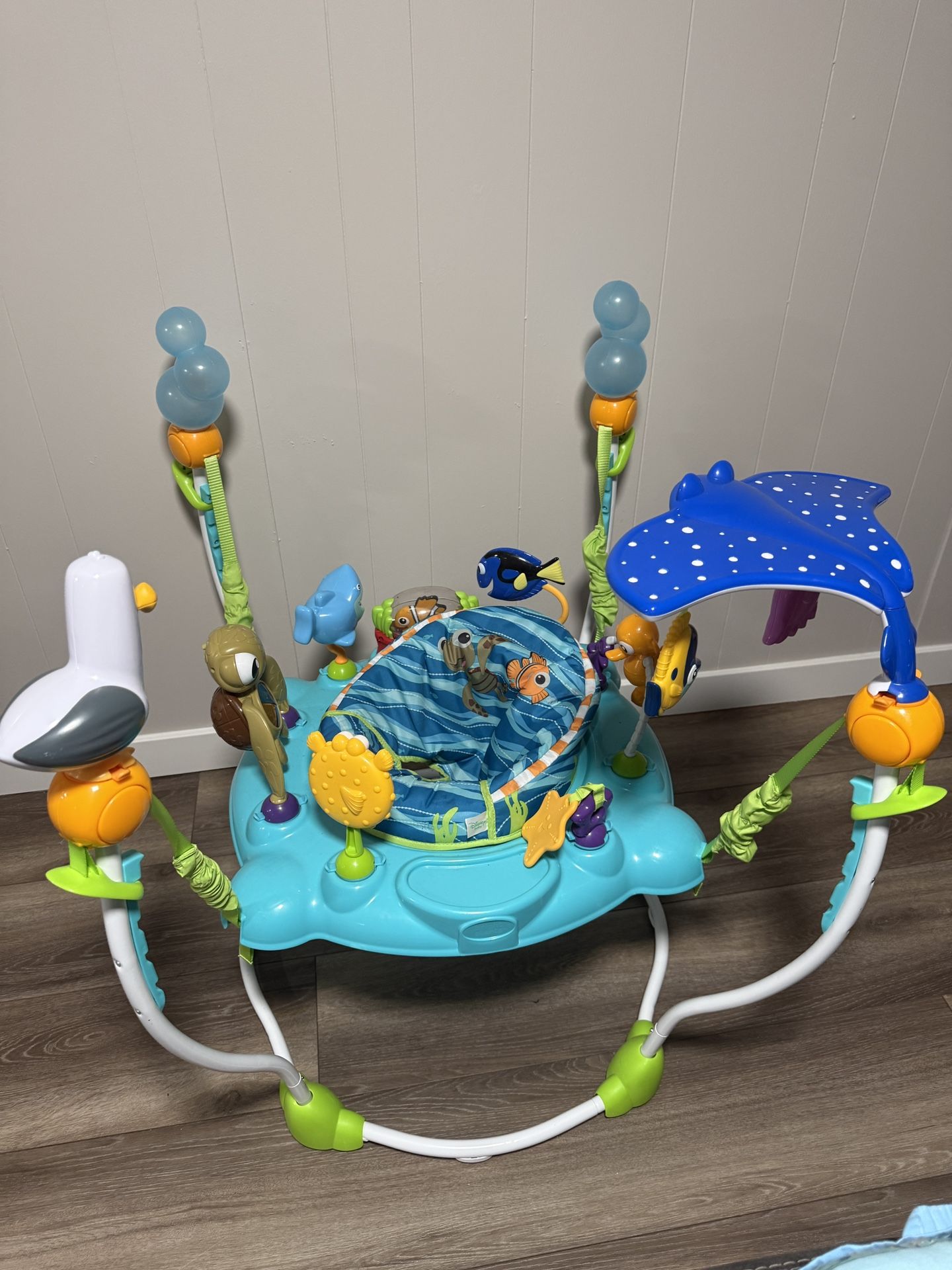 Bright Starts Disney Baby Finding Nemo Sea of Activities Baby Activity Center Jumper