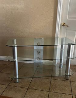 Glass Tv Stand 