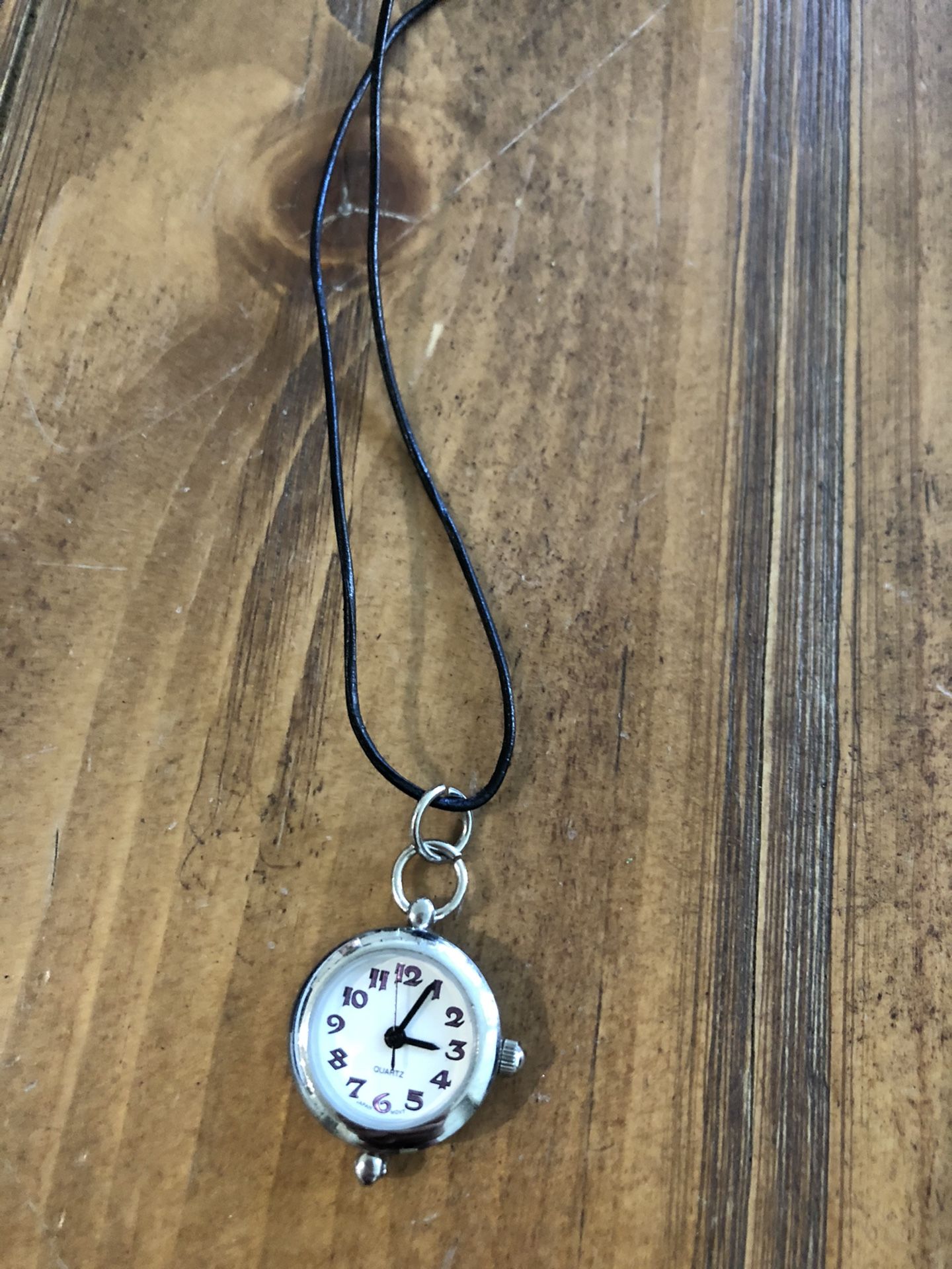 Clock Choker Necklace