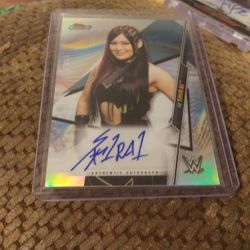 TOPPS FINEST IO SKY 2020 AUTOGRAPH CARD