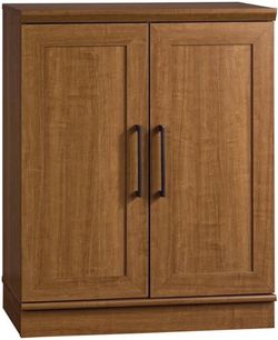 Sauder Home Plus Base Cabinet/ Pantry Cabinet, Sienna Oak finish