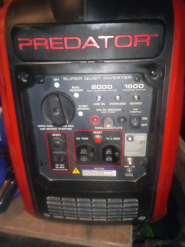 PREDATOR SUPER QUIET INVERTER 2000